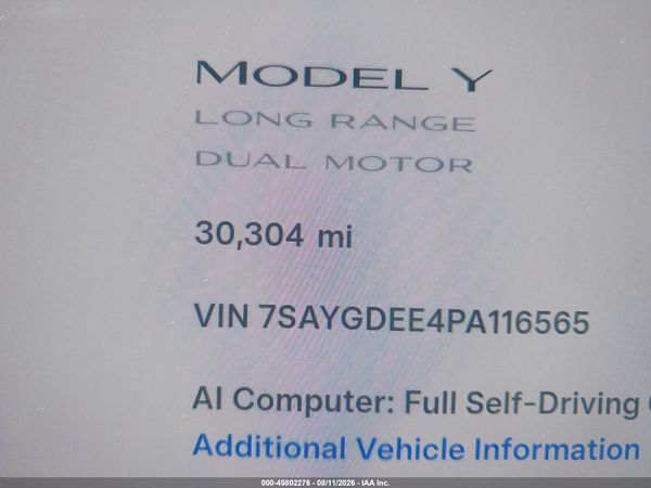 2023 TESLA MODEL Y