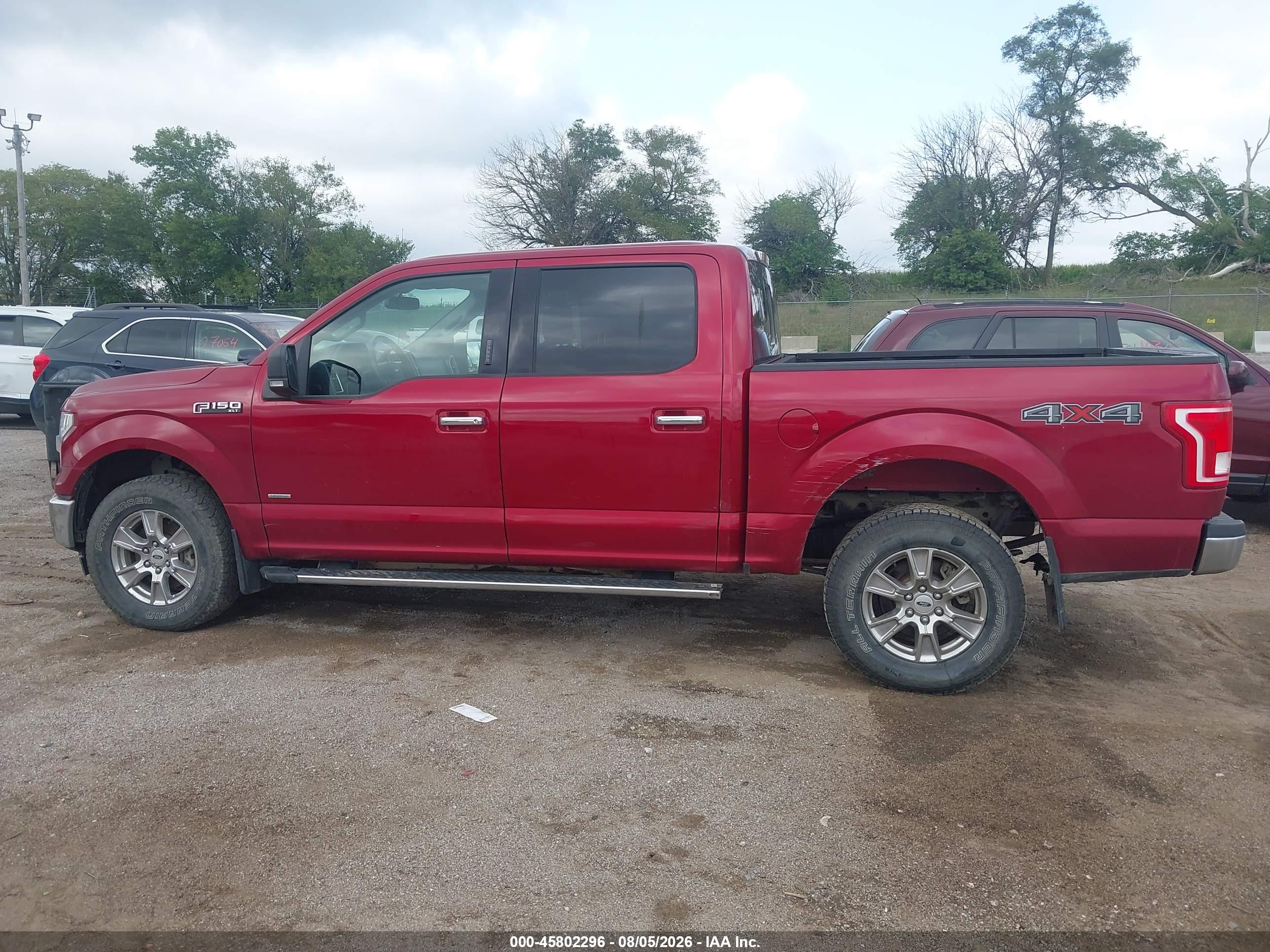 2017 FORD F-150 XLT