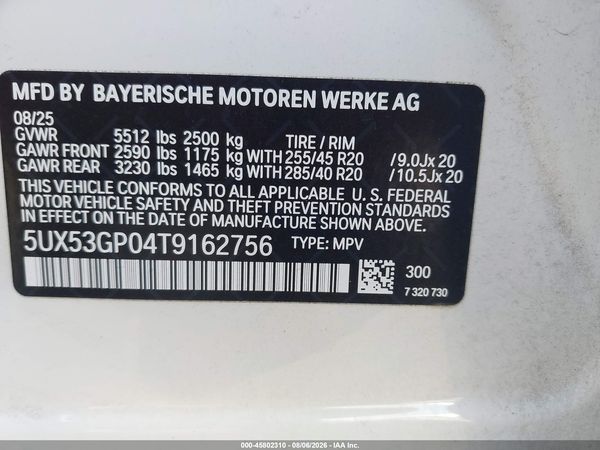 2026 BMW X3 30 XDRIVE
