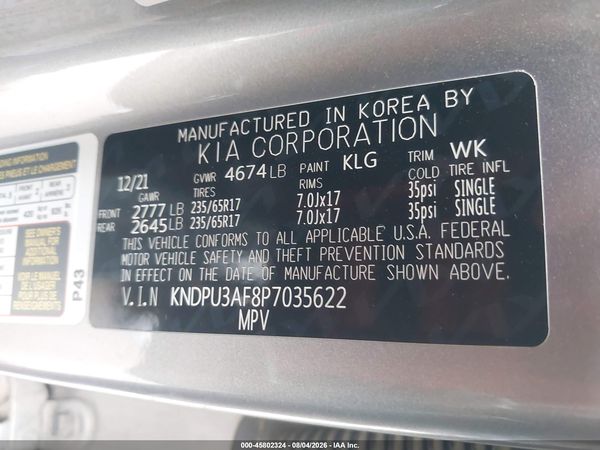 2023 KIA SPORTAGE LX