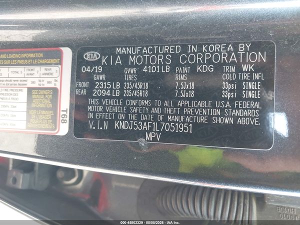 2020 KIA SOUL GT-LINE TURBO