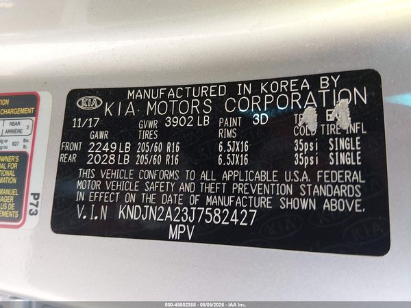 2018 KIA SOUL Base