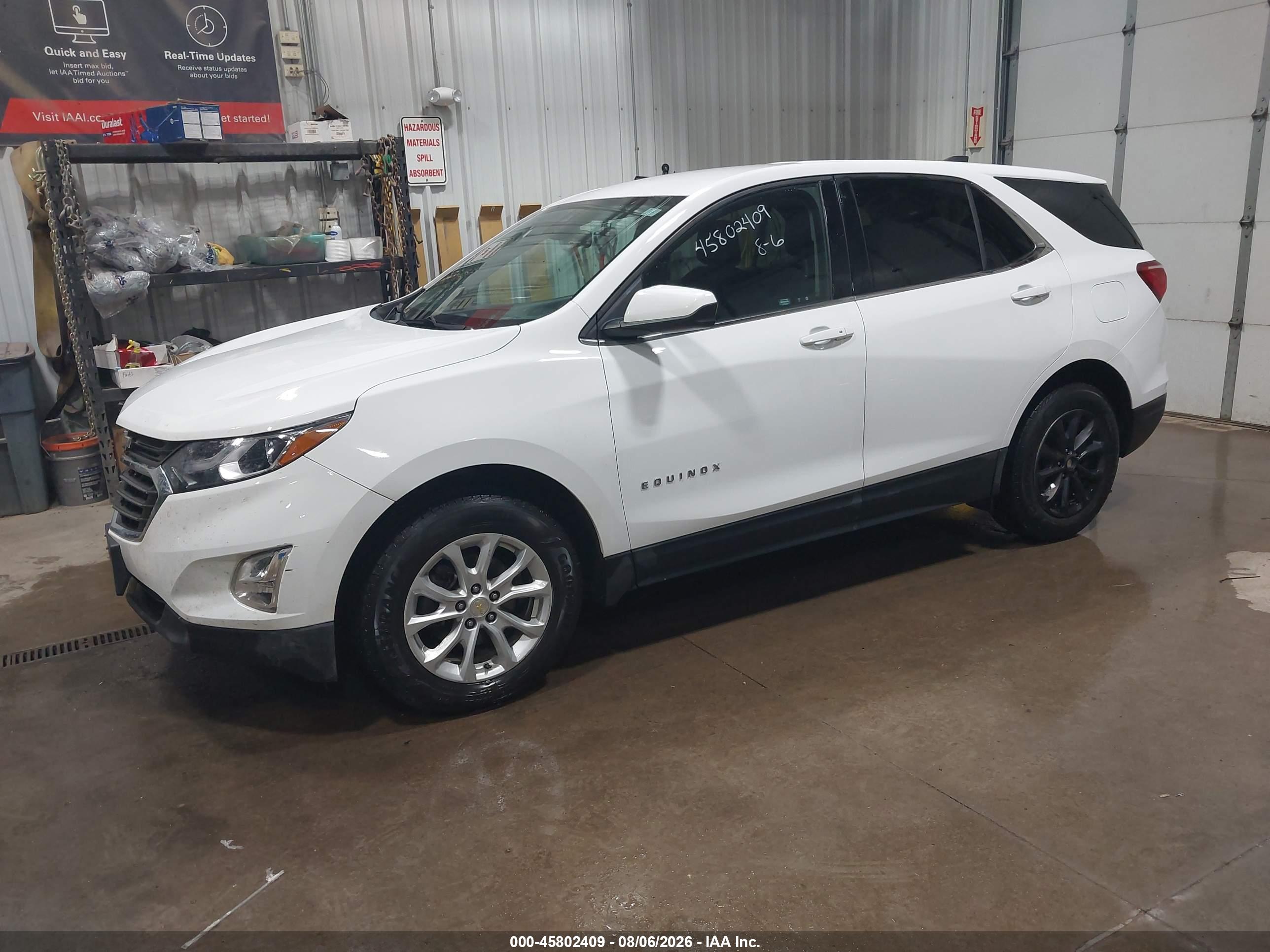 2020 CHEVROLET EQUINOX FWD LT 1.5L TURBO — I2
