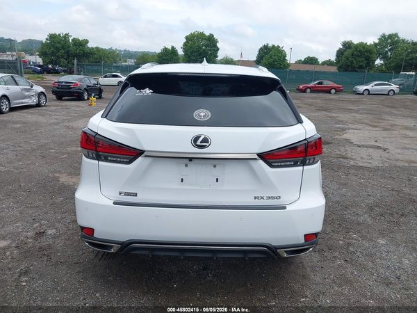 2021 LEXUS RX 350 F SPORT HANDLING