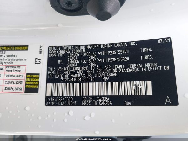 2021 LEXUS RX 350 F SPORT HANDLING