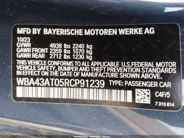 2024 BMW 430I XDRIVE