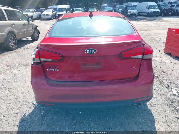 2018 KIA FORTE S