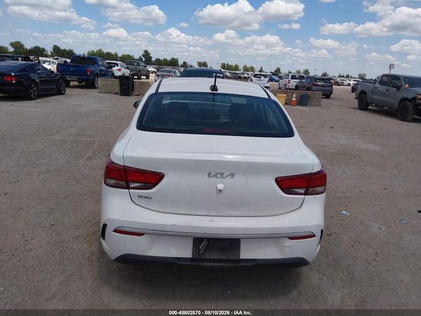 2022 KIA RIO S