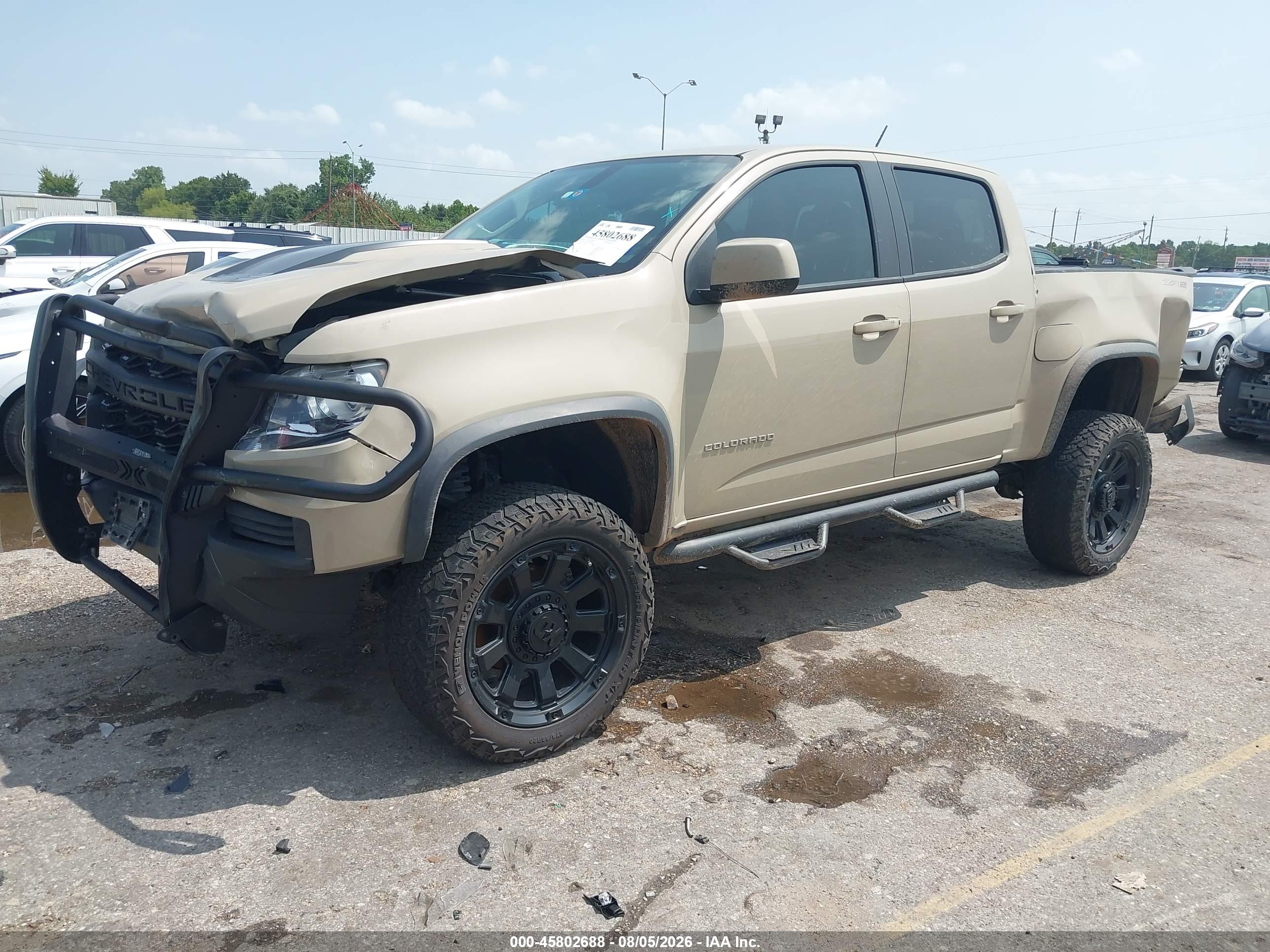 2022 CHEVROLET COLORADO 4WD  SHORT BOX ZR2 — I2