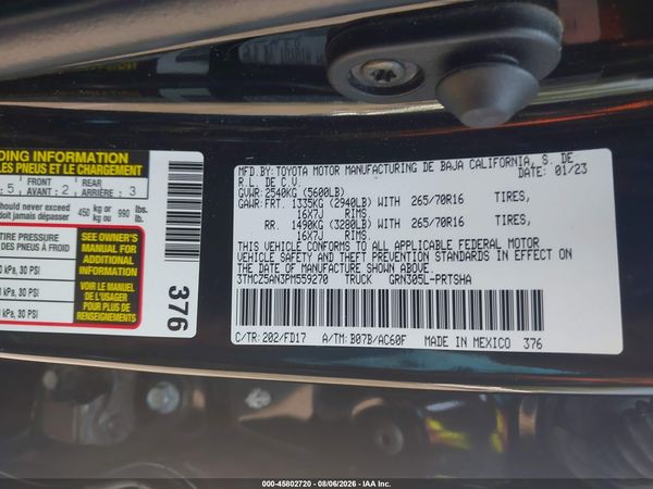 2023 TOYOTA TACOMA TRD OFF ROAD