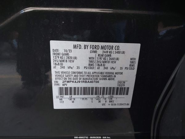 2024 FORD EDGE SEL