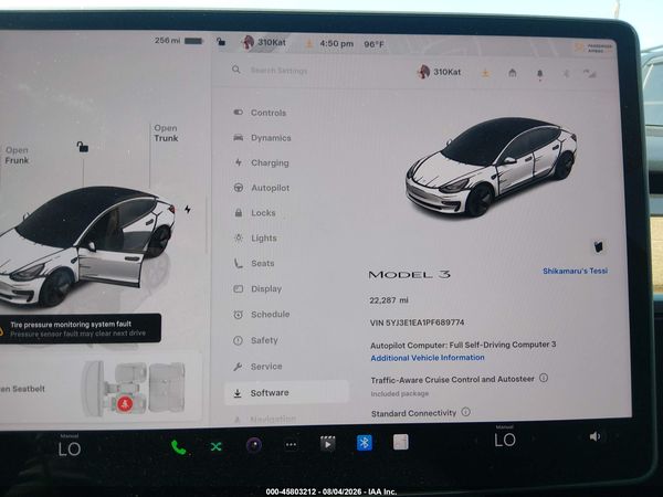 2023 TESLA MODEL 3 REAR-WHEEL DRIVE
