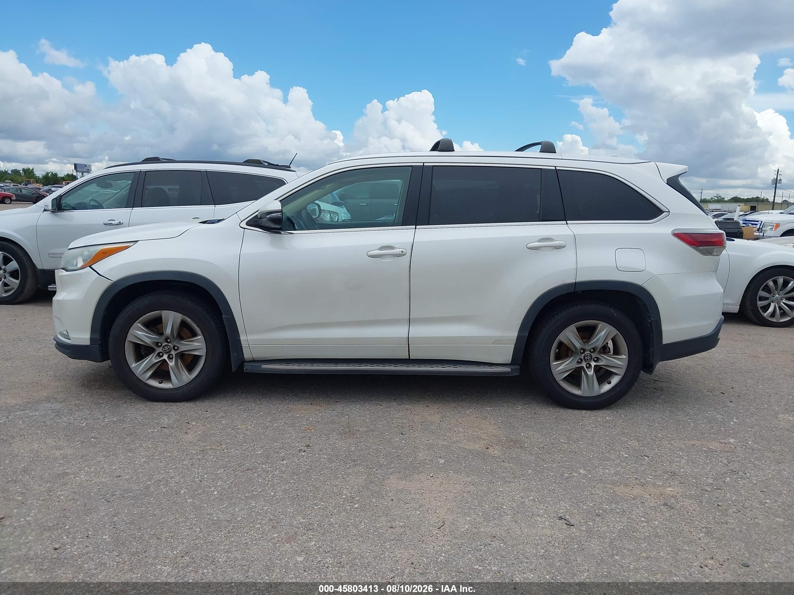 2016 TOYOTA HIGHLANDER LIMITED PLATINUM V6