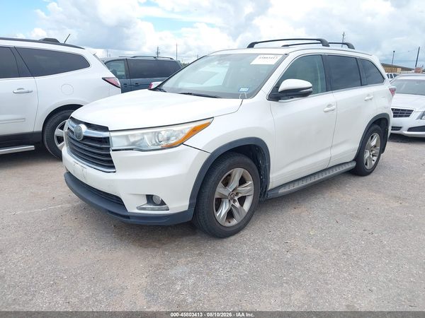 2016 TOYOTA HIGHLANDER LIMITED PLATINUM V6