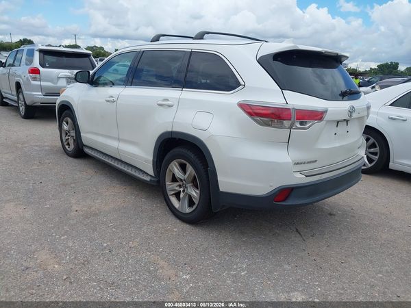 2016 TOYOTA HIGHLANDER LIMITED PLATINUM V6