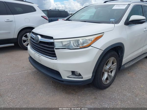 2016 TOYOTA HIGHLANDER LIMITED PLATINUM V6