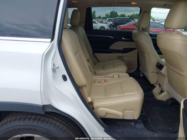 2016 TOYOTA HIGHLANDER LIMITED PLATINUM V6
