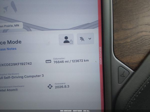 2019 TESLA MODEL X