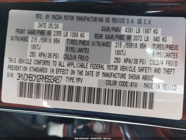 2024 MAZDA CX-30 2.5 S PREFERRED PACKAGE