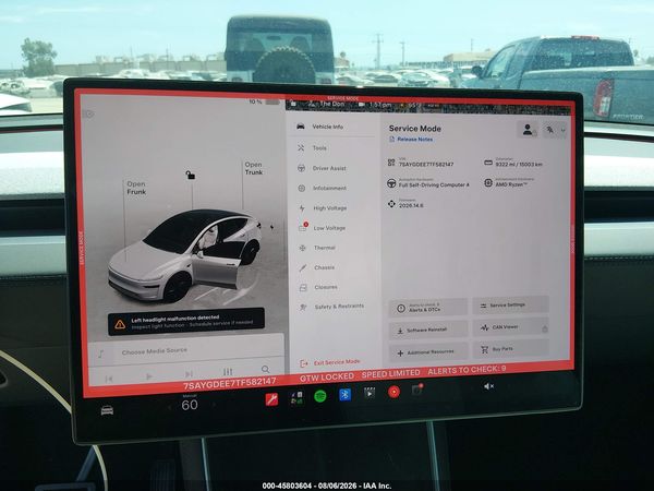 2026 TESLA MODEL Y
