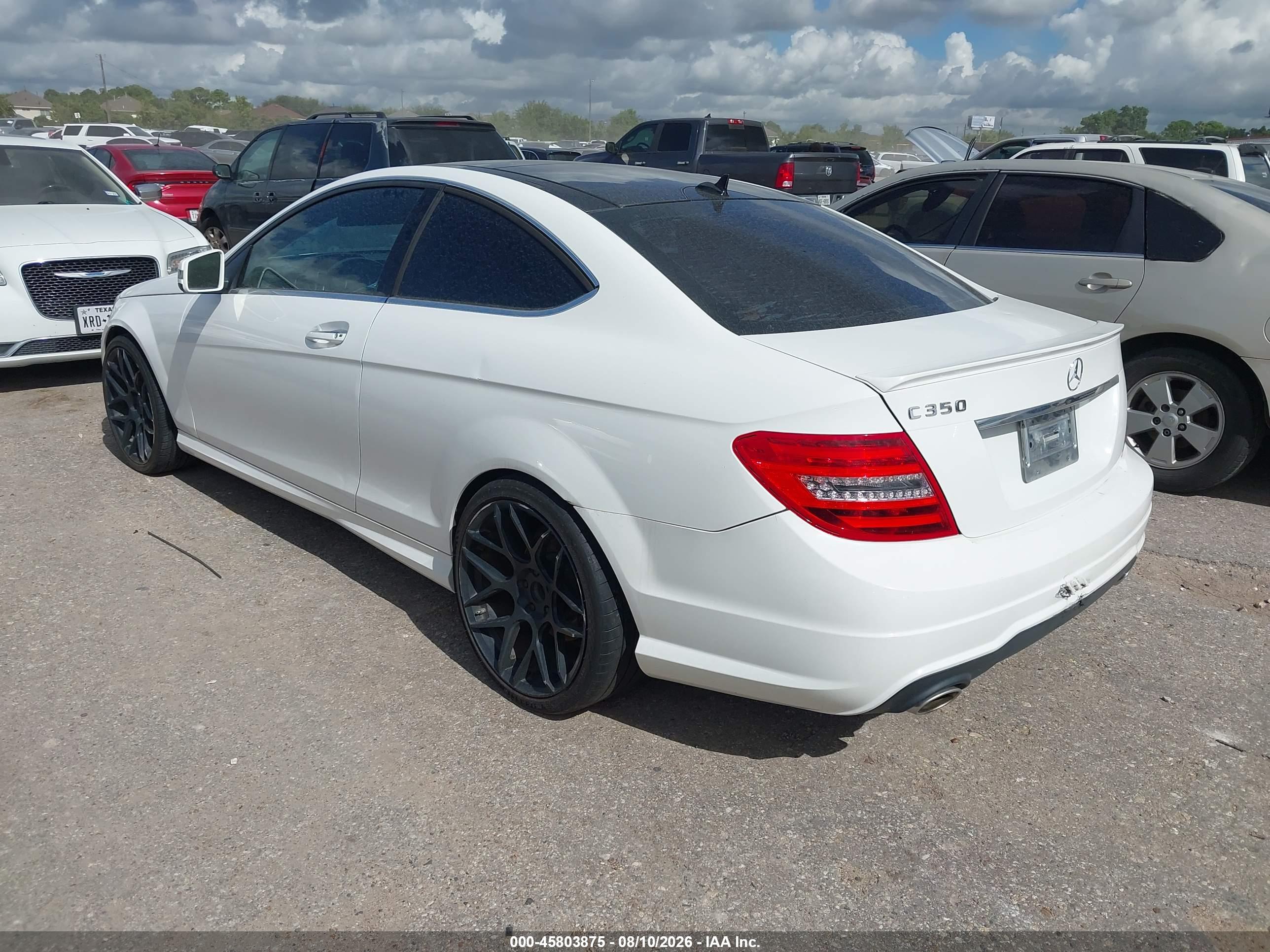 2013 MERCEDES-BENZ C 350 SPORT