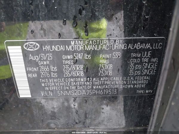 2023 HYUNDAI SANTA FE SEL