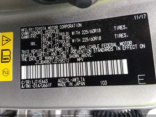 2018 LEXUS NX 300 300 Luxury