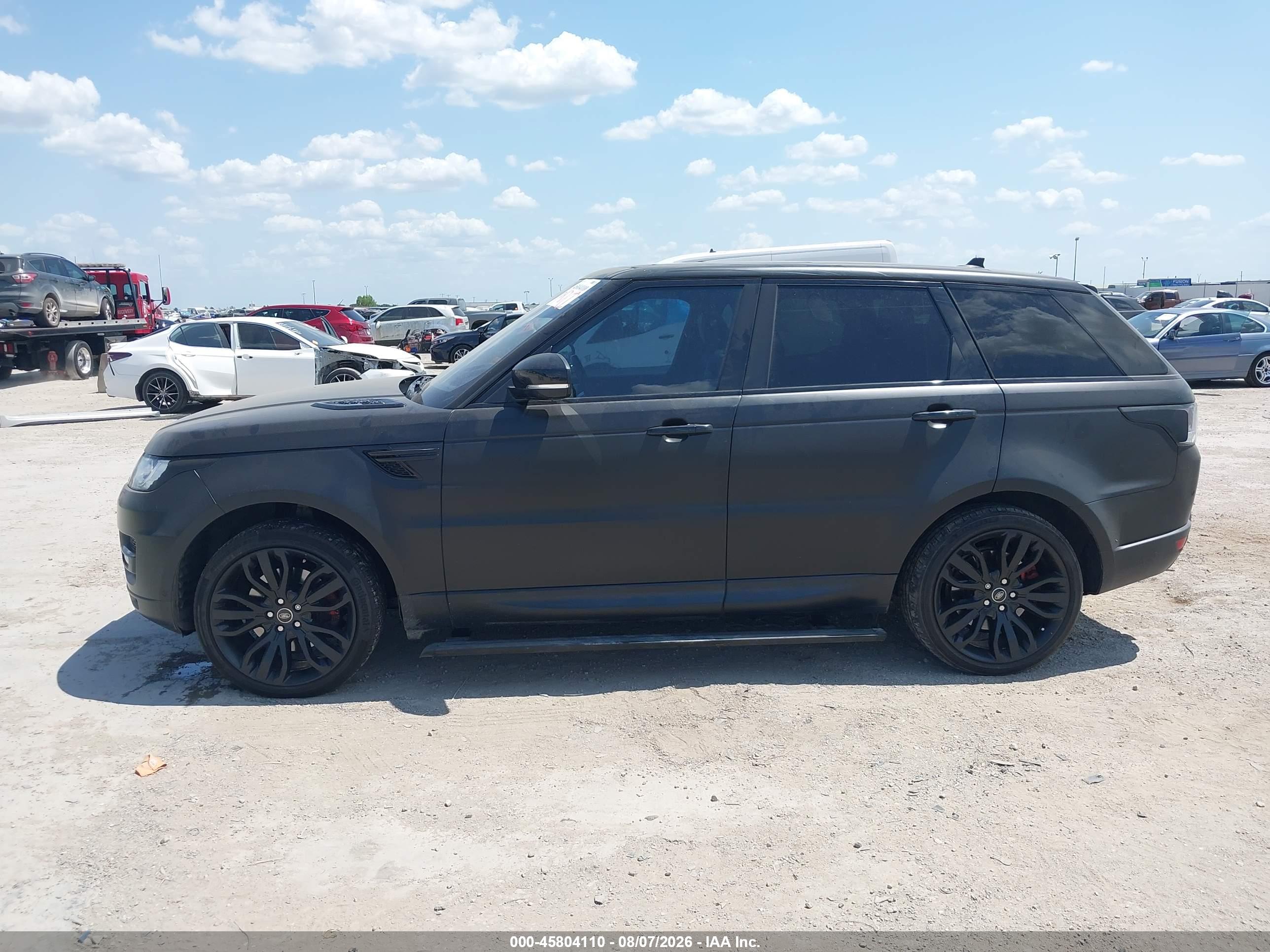 2016 LAND ROVER RANGE ROVER SPORT 3.0L V6 SUPERCHARGED HSE