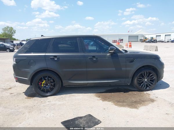 2016 LAND ROVER RANGE ROVER SPORT 3.0L V6 SUPERCHARGED HSE