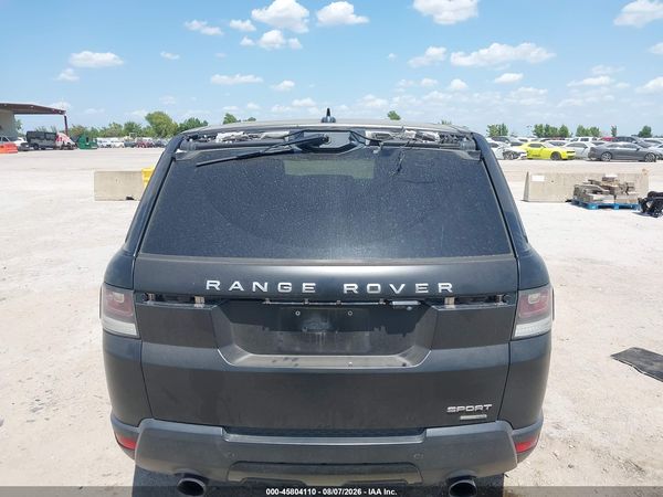 2016 LAND ROVER RANGE ROVER SPORT 3.0L V6 SUPERCHARGED HSE