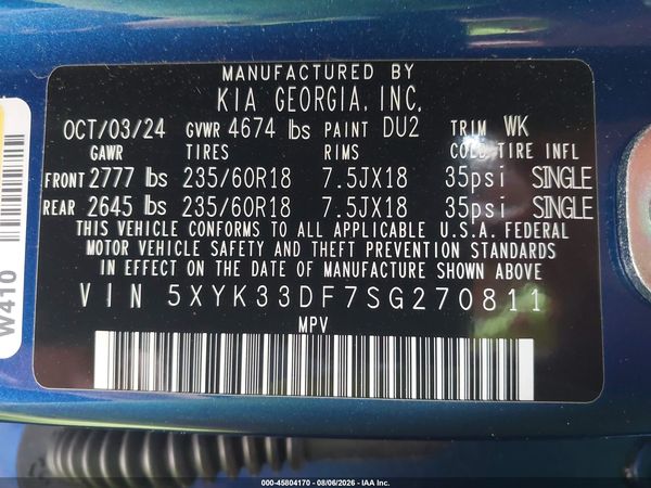 2025 KIA SPORTAGE EX