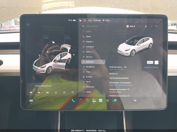 2018 TESLA MODEL 3 LONG RANGE/MID RANGE
