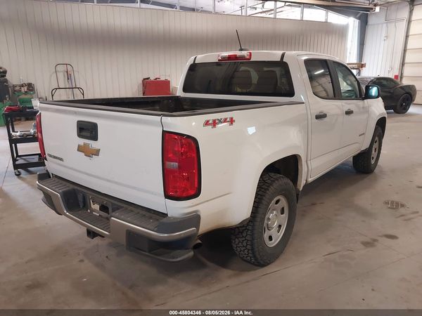 2016 CHEVROLET COLORADO 4WD WT — I4