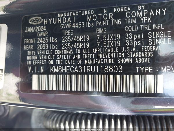 2024 HYUNDAI KONA LIMITED