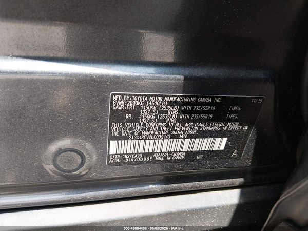 2020 TOYOTA RAV4 XLE PREMIUM