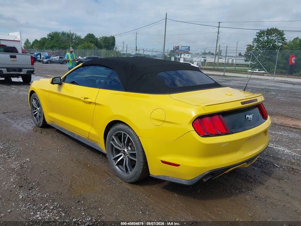 2017 FORD MUSTANG ECOBOOST PREMIUM