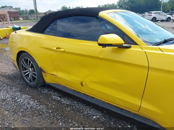 2017 FORD MUSTANG ECOBOOST PREMIUM