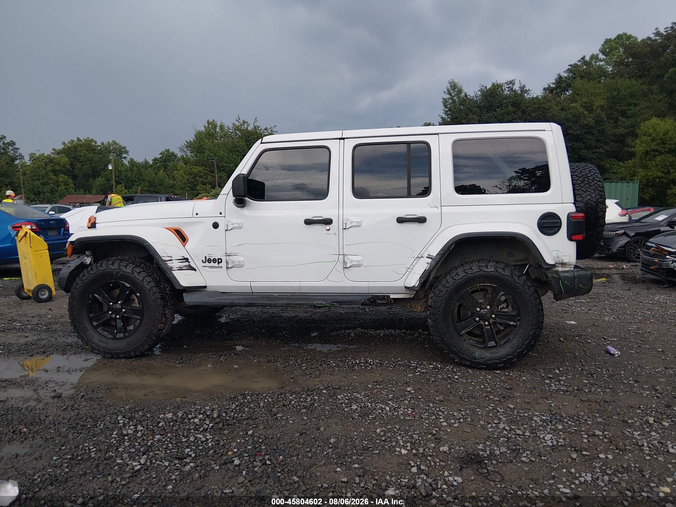 2021 JEEP WRANGLER UNLIMITED SAHARA ALTITUDE 4X4