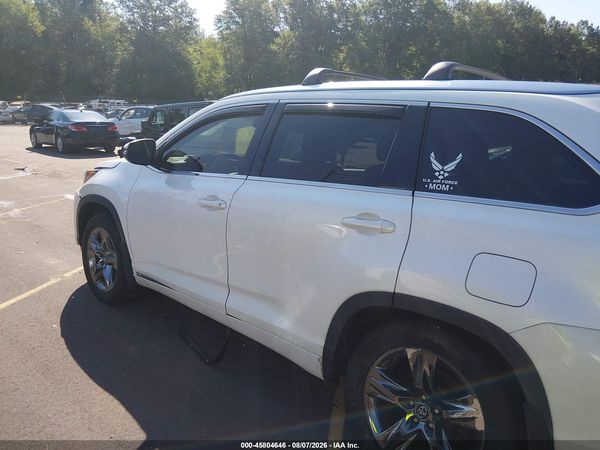 2017 TOYOTA HIGHLANDER LIMITED PLATINUM