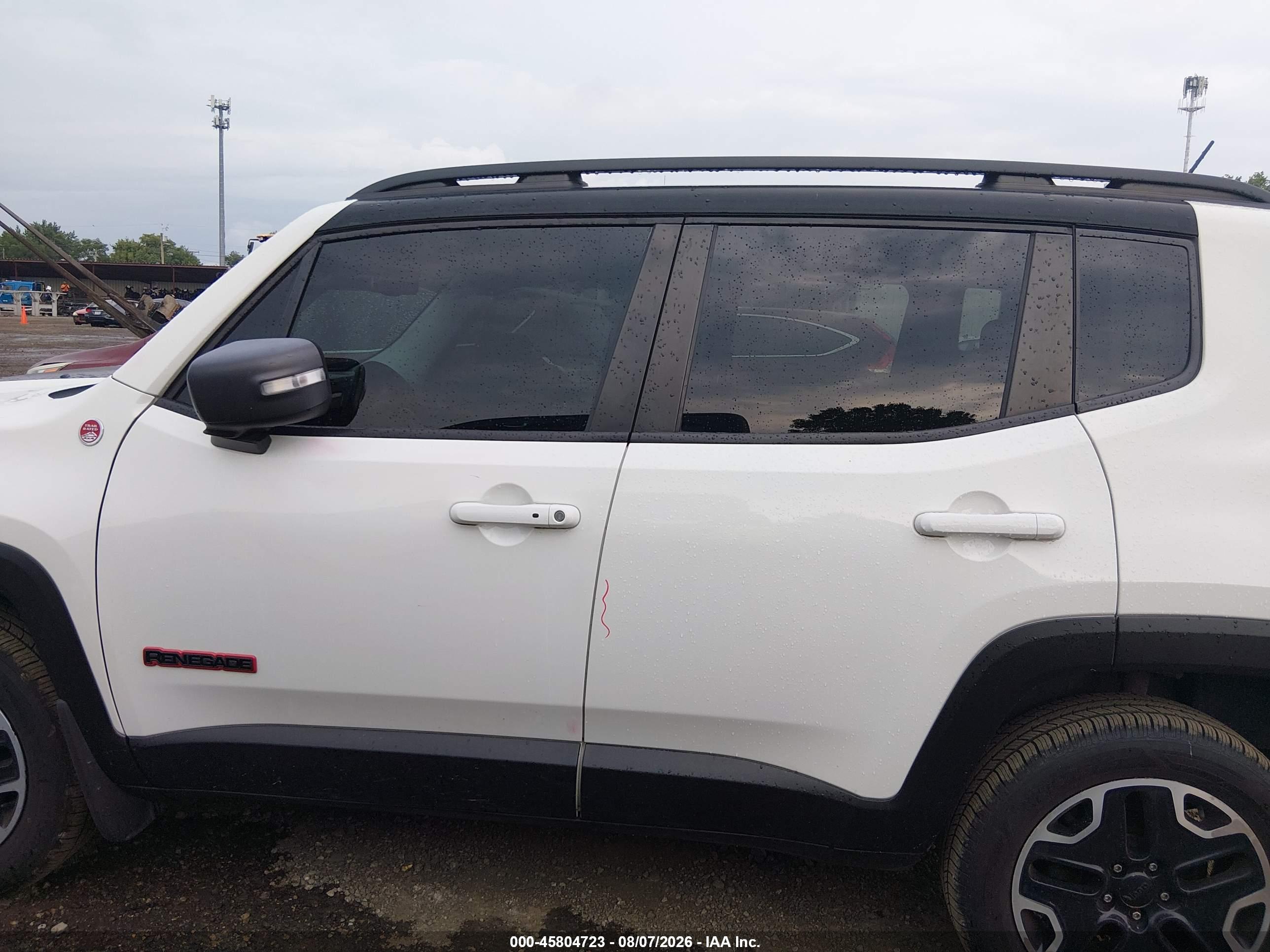 2016 JEEP RENEGADE TRAILHAWK