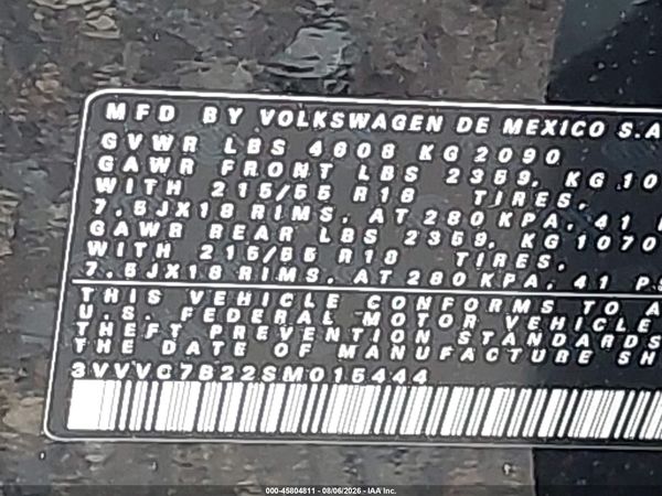 2025 VOLKSWAGEN TAOS 1.5T SE — I9