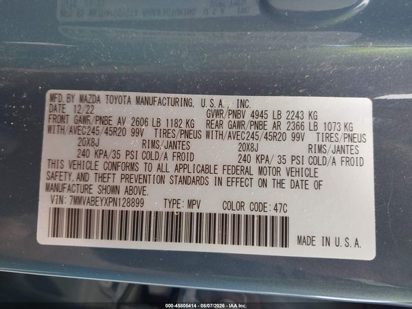 2023 MAZDA CX-50 2.5 TURBO PREMIUM PLUS