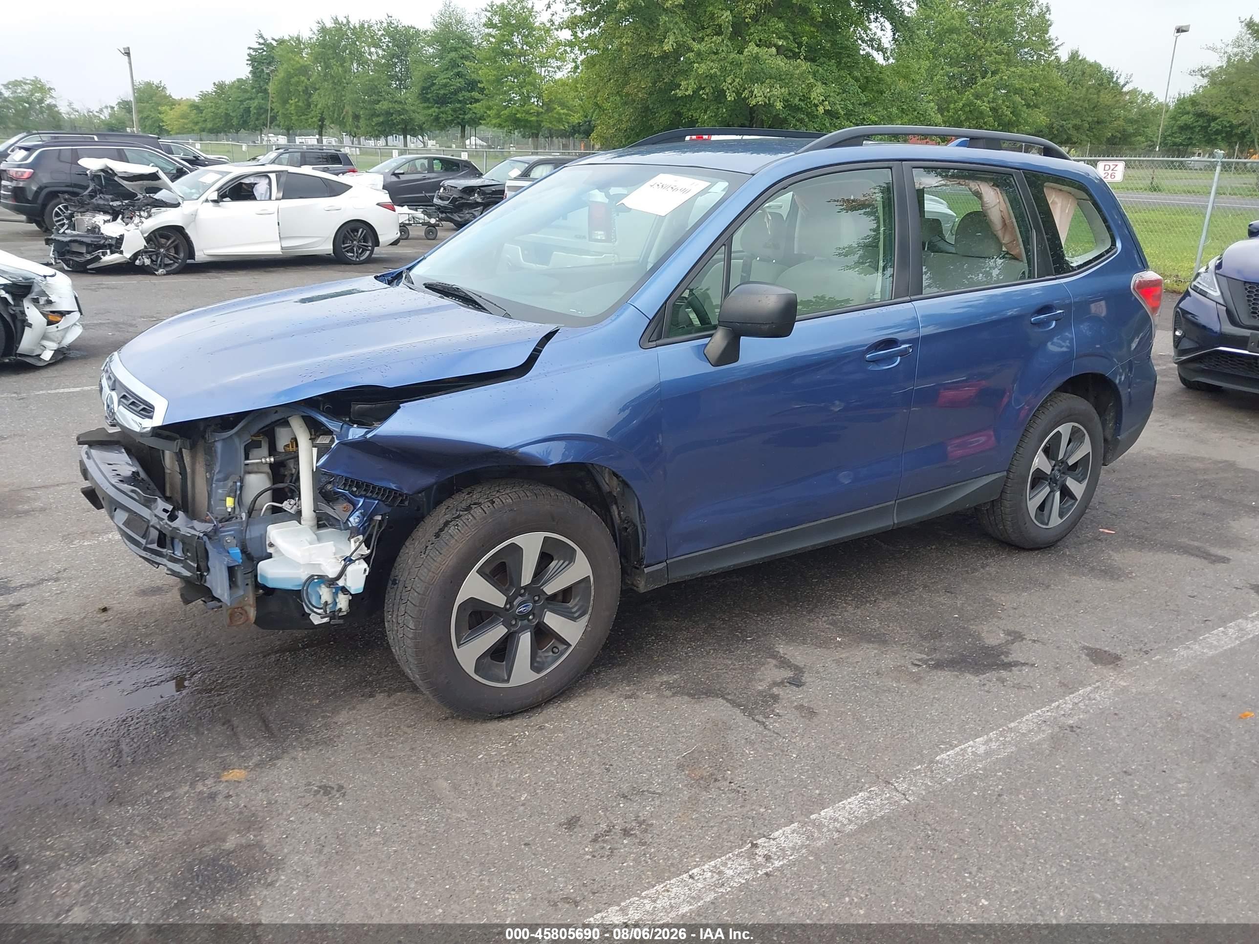 2018 SUBARU FORESTER 2.5I — I2