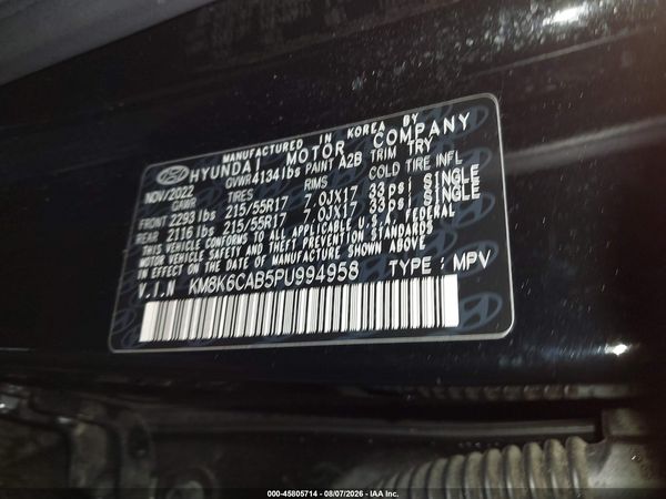 2023 HYUNDAI KONA SEL