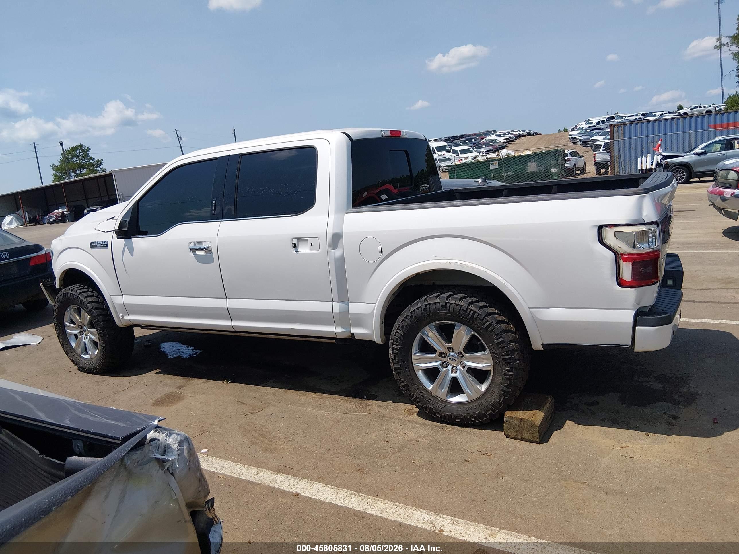 2018 FORD F-150 PLATINUM