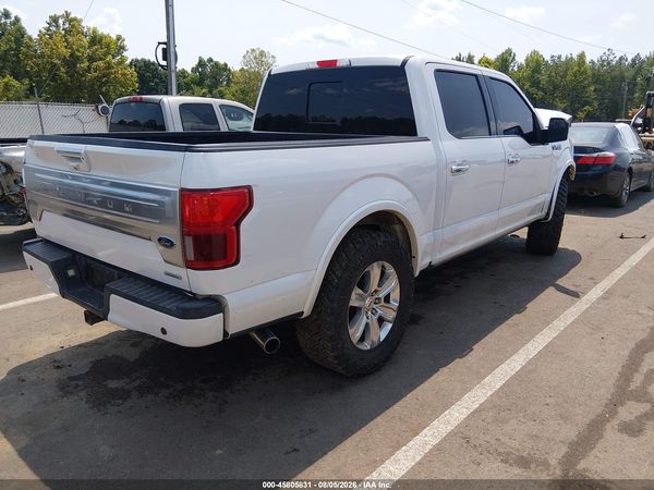 2018 FORD F-150 PLATINUM