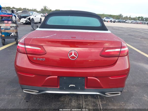 2018 MERCEDES-BENZ E 400