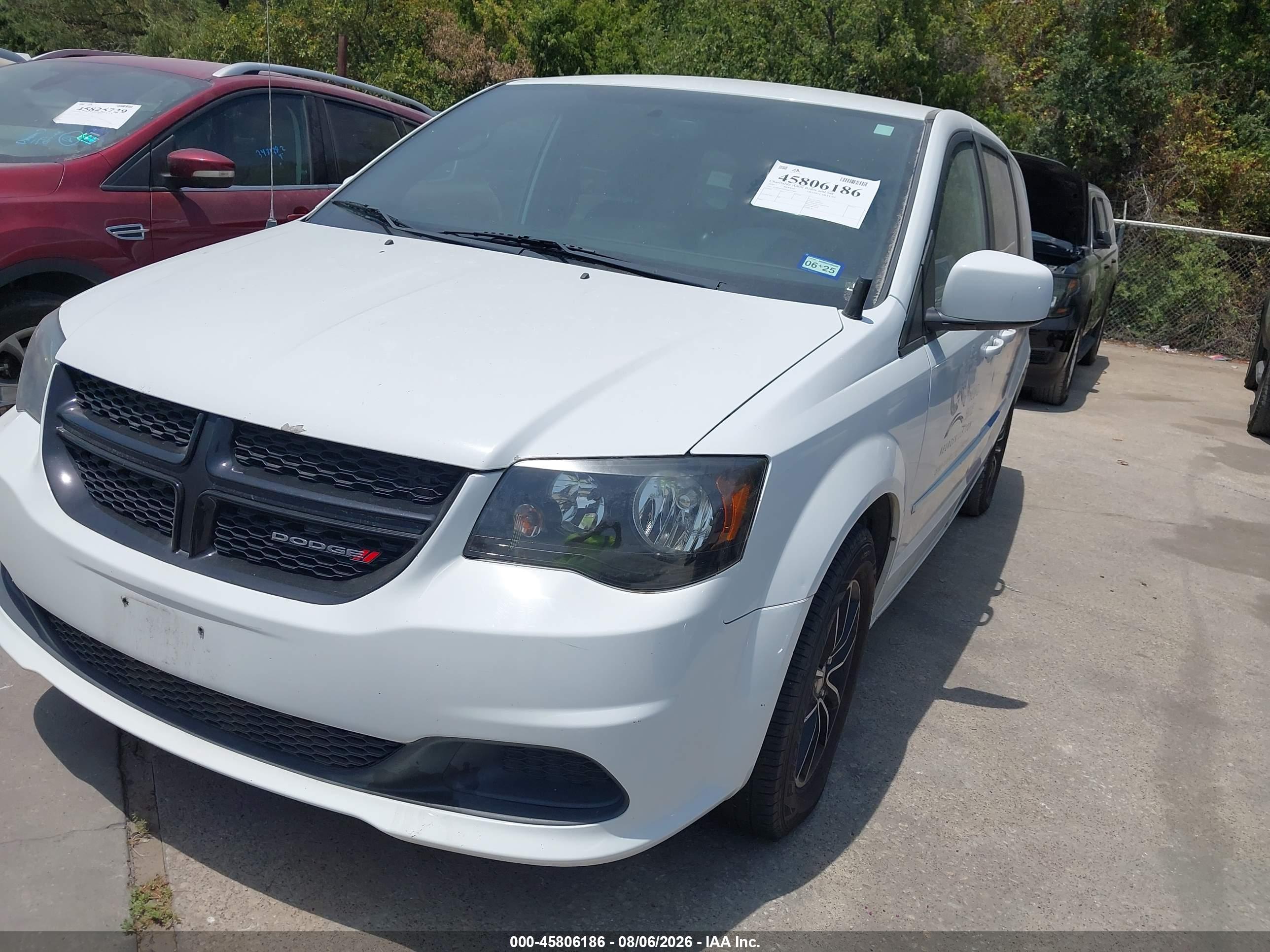 2016 DODGE GRAND CARAVAN SE PLUS — I2