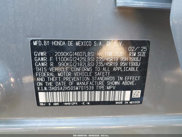 2025 ACURA ADX A-SPEC