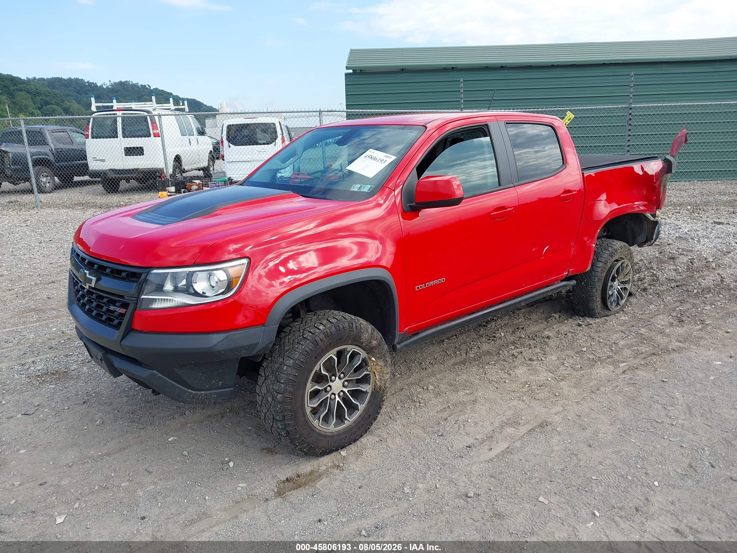 2019 CHEVROLET COLORADO ZR2 — I2
